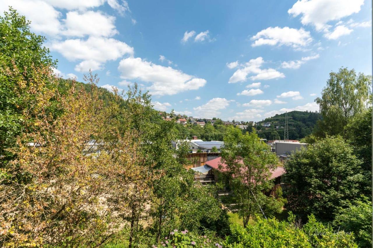 באד לאאספה Ferienwohnung Am Waldrand מראה חיצוני תמונה